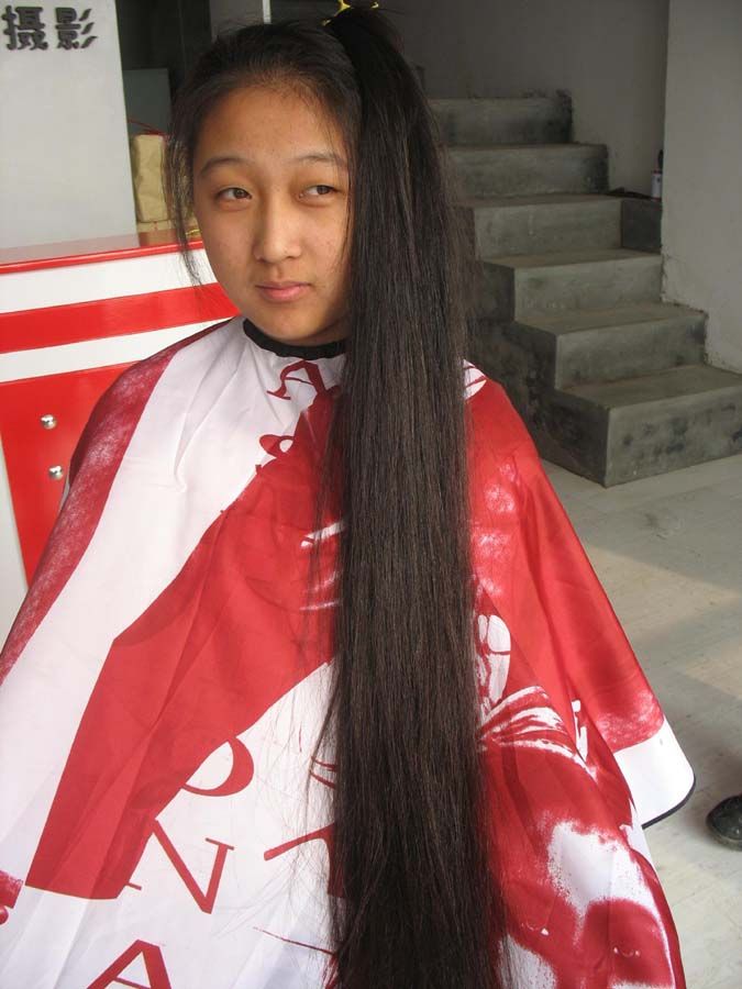 hezhitengfei cut long hair-NO.14