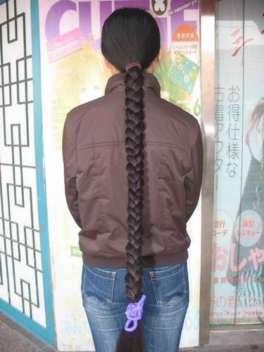 hezhitengfei cut long hair-NO.17(affordable)