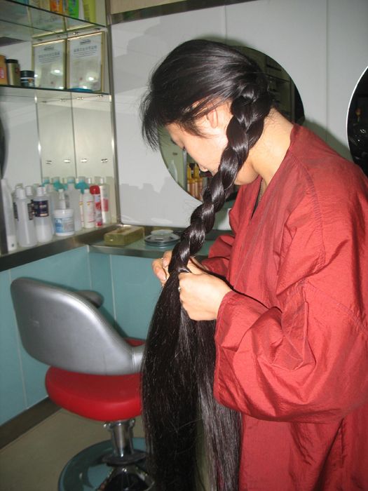 hezhitengfei cut long hair-NO.36(affordable)