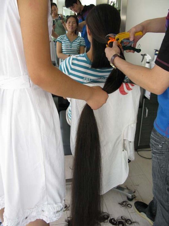 hezhitengfei cut long hair-NO.56(affordable)