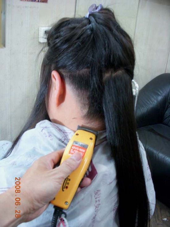 ww cut 80cm long hair