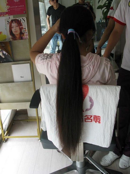 hezhitengfei cut long hair-NO.60