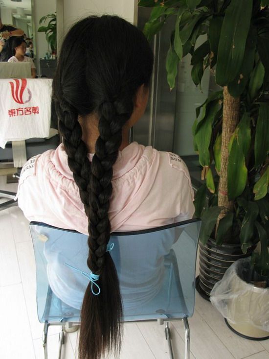 hezhitengfei cut long hair-NO.60