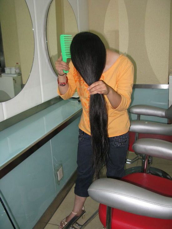 hezhitengfei cut long hair-NO.63