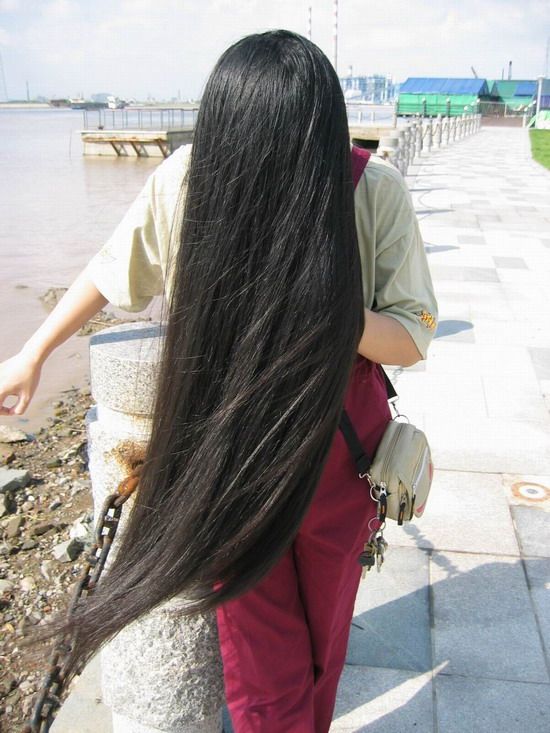 qiaoyu cut another long hair