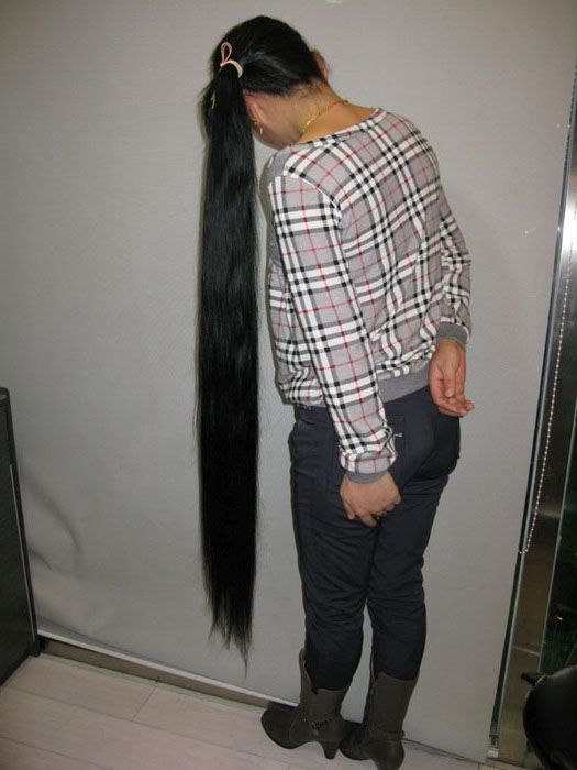 hezhitengfei cut long hair-NO.73(affordable)