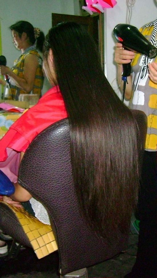 lianshu cut 53cm long hair