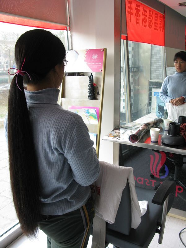 hezhitengfei cut 70cm long hair