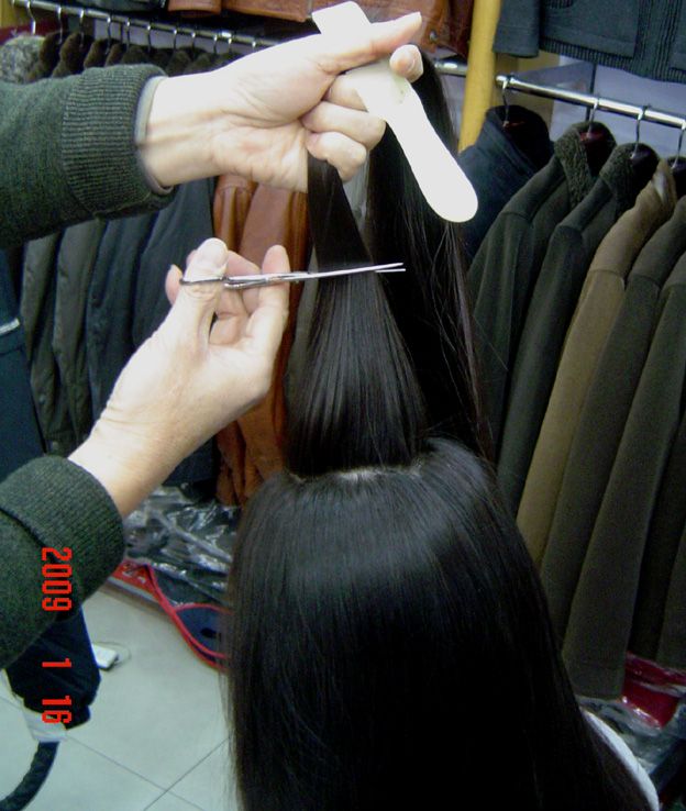 ww cut 1.05 meter long hair