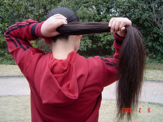 ww cut 85cm long hair