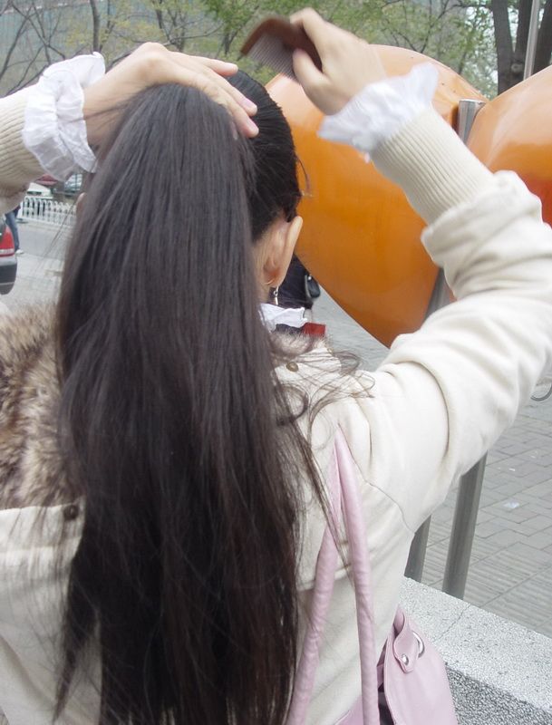 fenxiang cut 60cm long hair