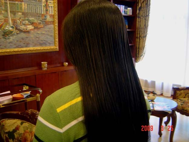 ww cut 88cm long hair