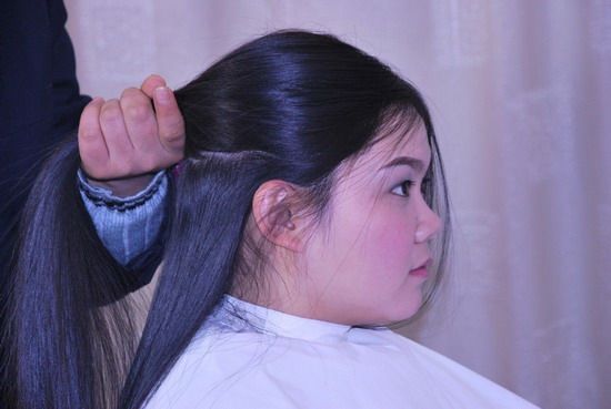 fangfei cut long hair-NO.44