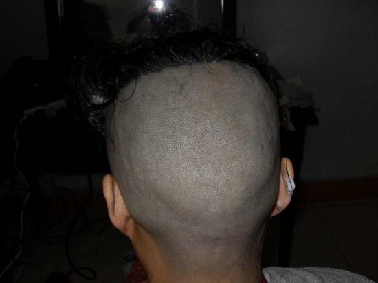 shenzhenmm cut hair to bald