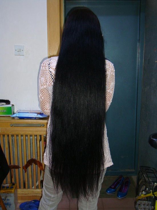 haohaizi cut 1.2 meter long hair