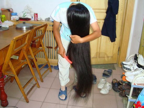 haohaizi cut 80cm long hair