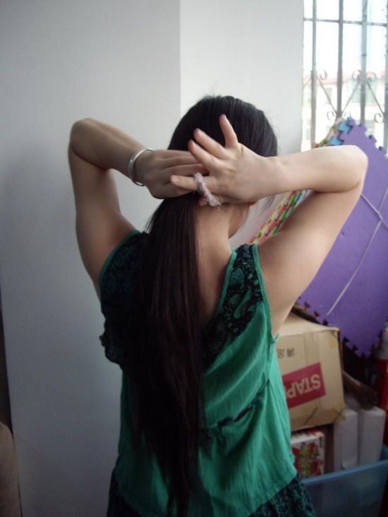 xinghechengyezhu cut 50cm long hair