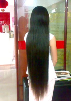 laokele cut 75cm long hair