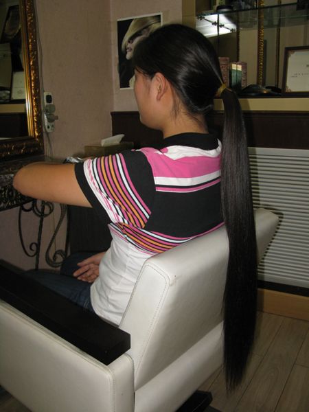 hezhitengfei cut 78cm long hair