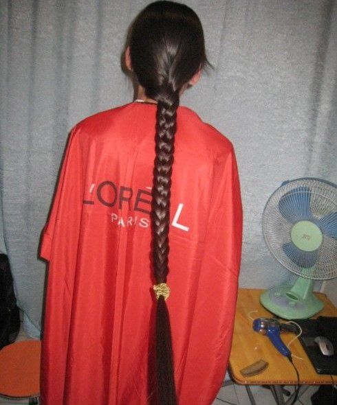 xiakefang cut 95cm long hair-NO.90