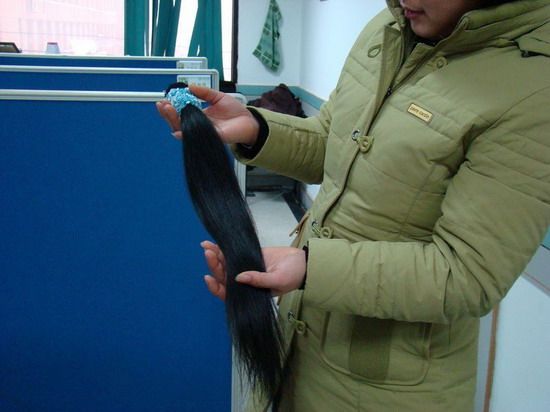 wangjiaxi cut 60cm long hair