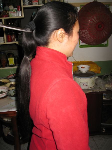 qiulian cut 58cm long hair