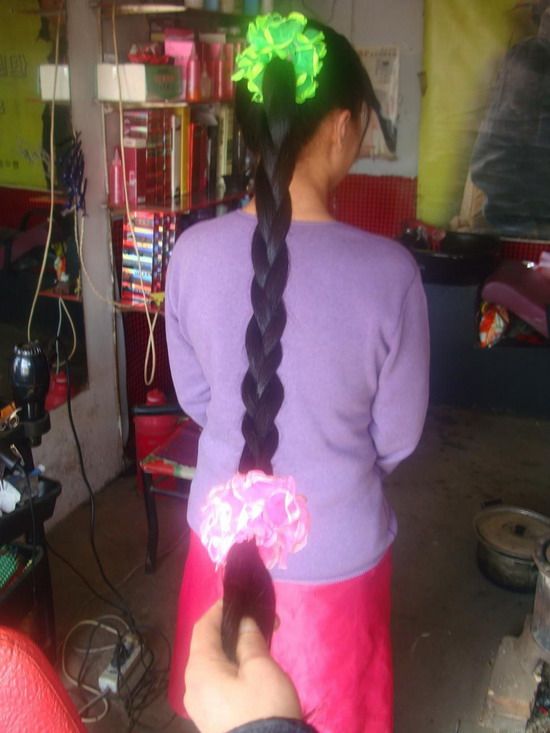 haohaizi cut 80cm long hair