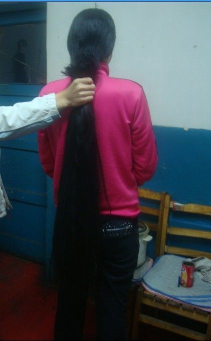 haohaizi cut 81cm long hair