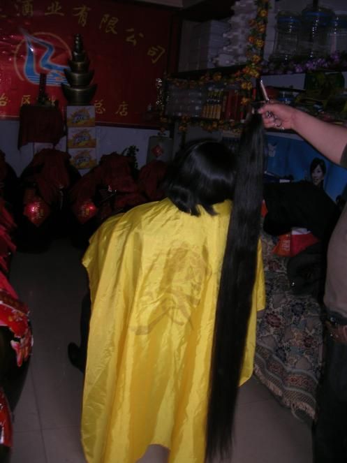 aidebianyuan cut 1.5 meter long hair