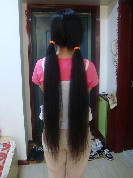 haohaizi cut 80cm long hair