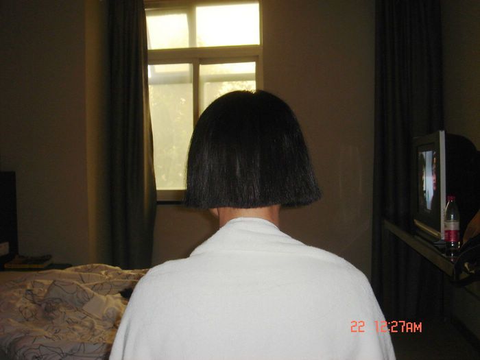 shibage cut 65cm long hair