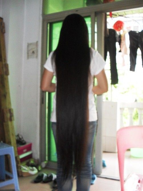 lianfaren cut 1 meter long hair