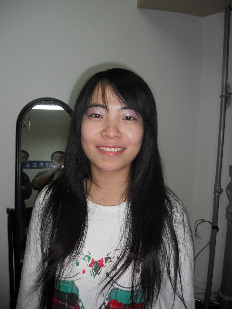 987654321 cut long hair to bob