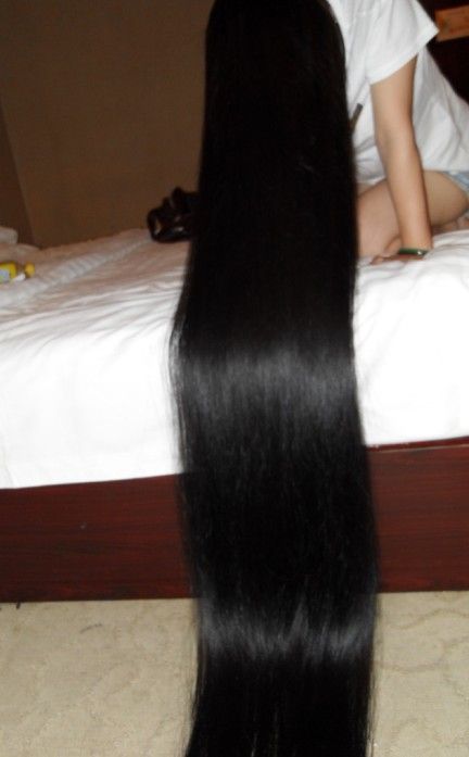 aidebianyuan cut 1.65 meter long hair