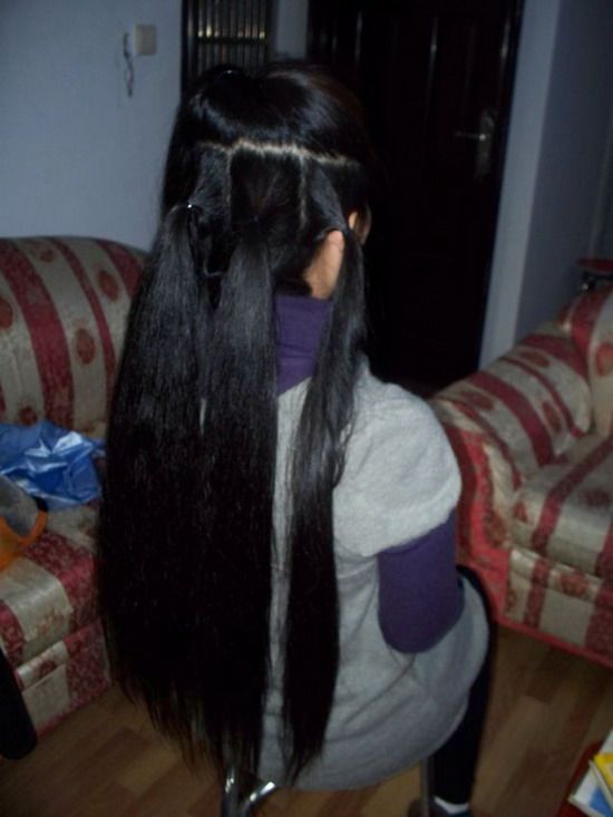 jiangxixiaowang cut 70cm long hair