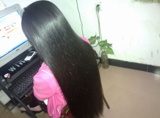 291931568 cut 70cm long hair