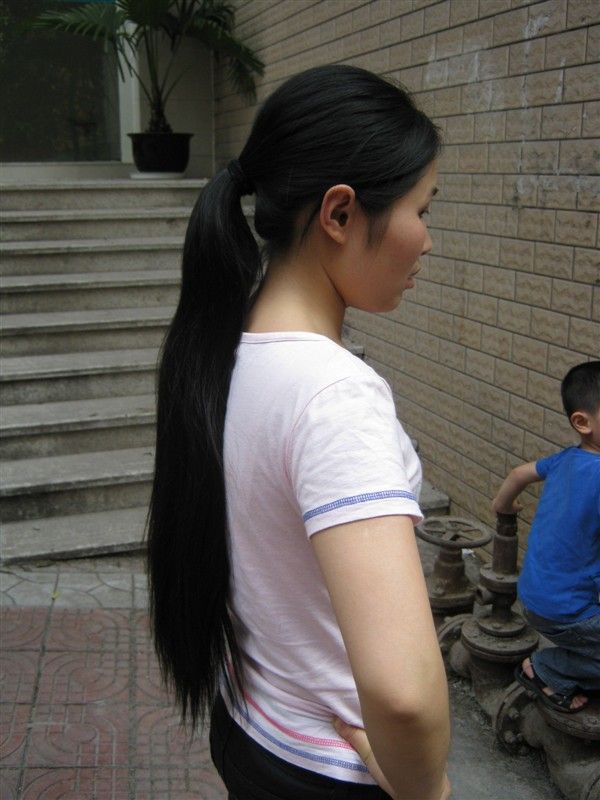 yidi cut 60cm long hair