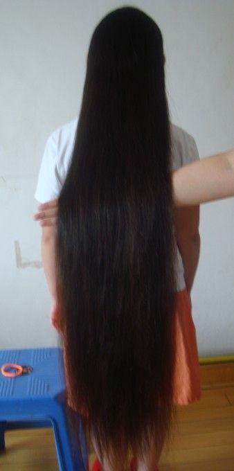 haohaizi cut 1.2 meter long hair