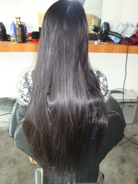 xiaoxiao cut 60cm long hair