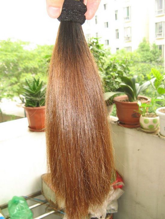 shufa cut colorful long hair