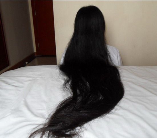 aidebianyuan cut 1.3 meter long hair