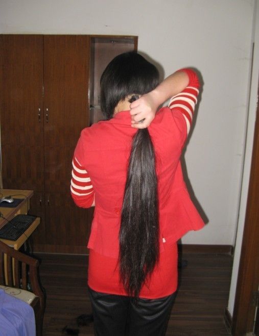 jinqgf cut 78cm long hair