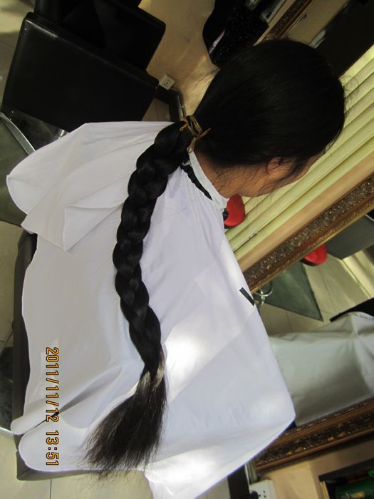 hezhitengfei cut 70cm long hair