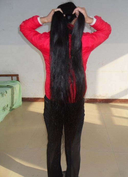 aidebianyuan cut 1.25 meter long hair