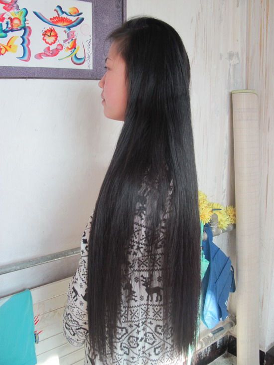 flywithyou cut 60cm long hair