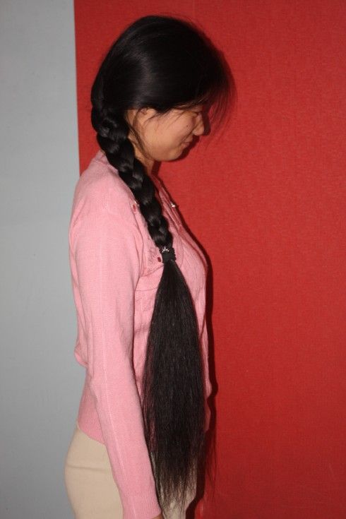 changfawang cut 85cm long hair