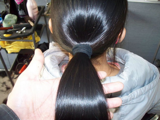 jiangxixiaowang cut 90cm long hair