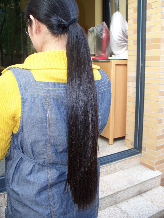jiangxixiaowang cut 60cm long hair