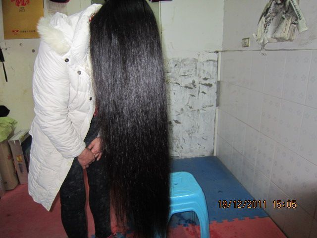 lixiao cut 90cm long hair