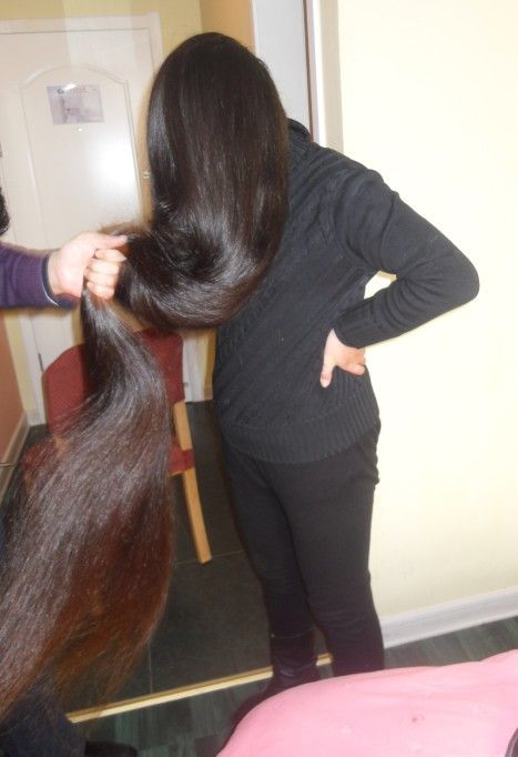 aidebianyuan cut 1.75 meter long hair